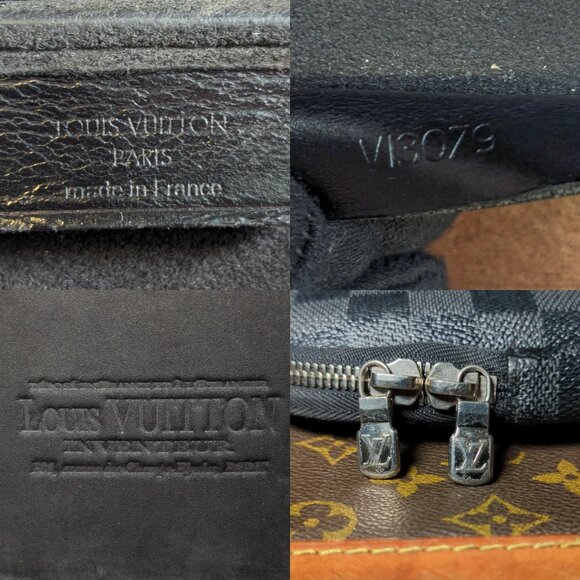 LOUIS VUITTON Damier Graphite Computer Sleeve MM fits Macbook Pro - Picture 12 of 16